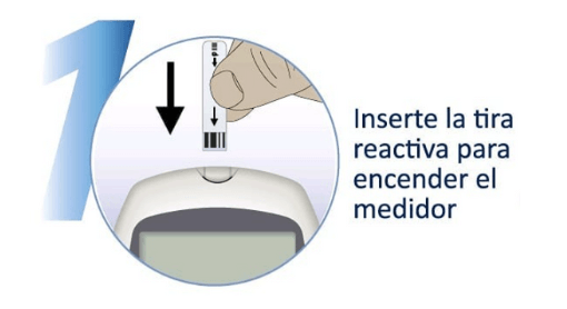 Paso 1 Glucómetro Match II Tododiabetes