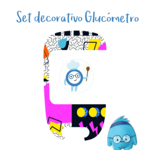 Set Decorativo para Glucómetro Accu-Check Instant