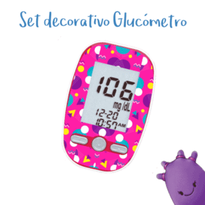 Set Decorativo para Glucómetro GlucoQuick Vital